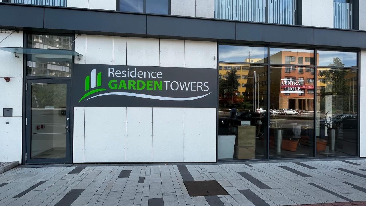 Residence Garden Tower - 8 Min Do Centra, Garaz Praga Esterno foto