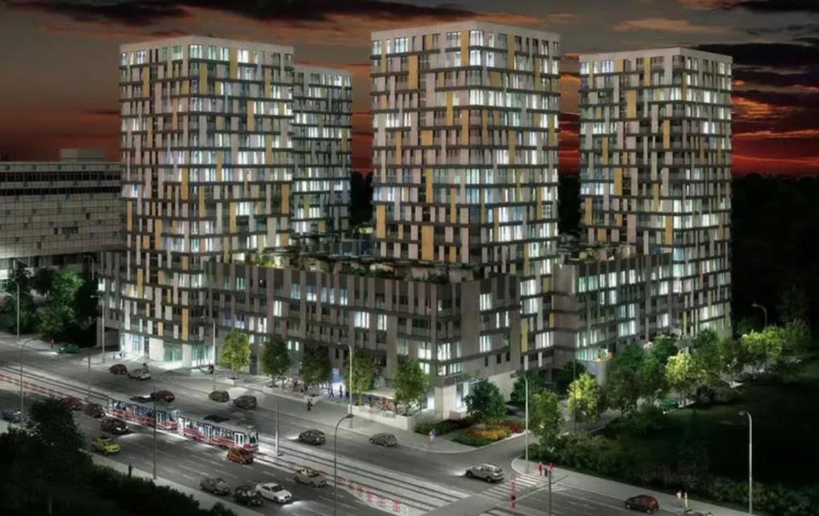 Residence Garden Tower - 8 Min Do Centra, Garaz Praga Esterno foto